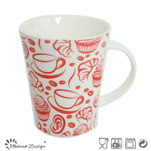 Nouvelle tasse de café en céramique de porcelaine de 12oz